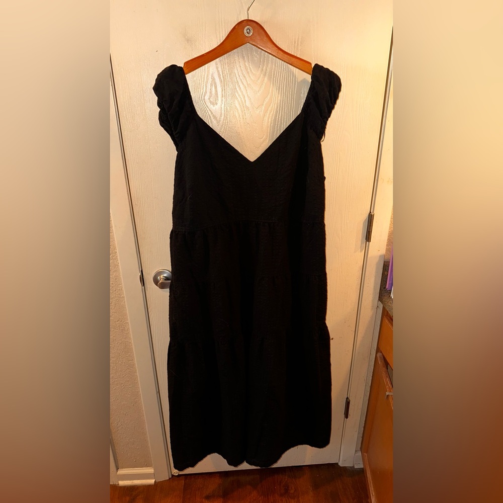 Old Navy Black Maxi Dress